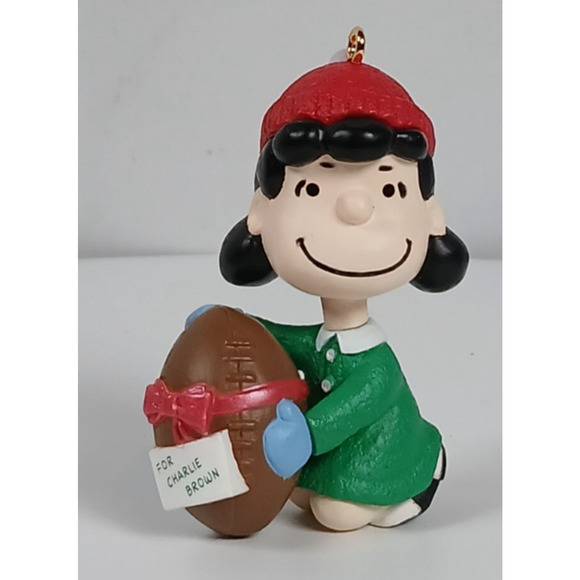 HALLMARK KEEPSAKE 1994 ORNAMENT: COLLECTOR'S SERIES: THE PEANUTS GANG: "LUCY" - Picture 4 of 12